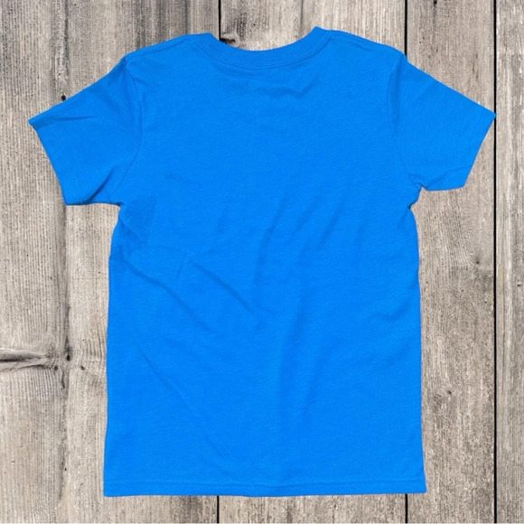 Girls Rhinestone Peace Sign Short Sleeve Tee Shirt Size Small Boutique Handmade - Picture 3 of 7